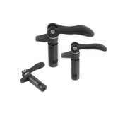 K0013 - Hook clamps with collar and cam lever