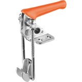 K0082 - Toggle clamps latch vertical with catch plate