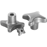 K0147 - Palm Grips gray cast iron DIN 6335