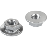 K1030 - Hexagon nuts with flange
