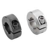 K0611 - One-piece shaft collars, slitted inside