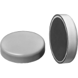 K0548 - Magnets shallow pot hard ferrite
