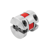K1892 - Elastomer dog couplings with removable clamp hubs