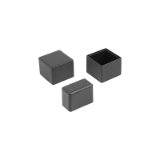 K2029 - Protective caps, plastic for square tubes