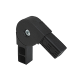 K0625 - Square tube connectors two-way swivel