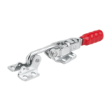 K1432 - Toggle clamps hook horizontal with catch plate