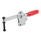 K1433 - Toggle clamps horizontal with straight foot and full holding arm