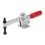K1435 - Toggle clamps horizontal with horizontal foot and full holding arm