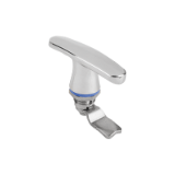 K1452 - Quarter-turn locks in Hygienic DESIGN with T-grip