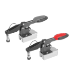 K1463 - Toggle clamps, horizontal, steel with safety interlock and force sensor