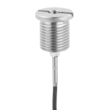 K1843 - Locating bushes, stainless steel with status sensor, for ball lock pins with twist knob