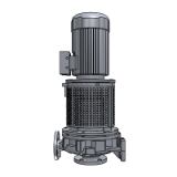 Etabloc SYT Vertical - Pompa olejowych nośników ciepła / wody gorącej