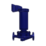 Etaseco I Vertical - 带裂化炉管电机的水标准泵