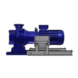Sewaslide Horizontal Pump - 干燥安装的蜗壳泵