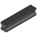501 486 - 5.0 lifgo linear gear racks hardened & ground with front holes SVZ