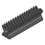 501 588 - 5.1 lifgo linear gear racks ground with front holes SVZ