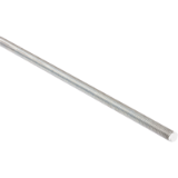DIN 976-1-A-4.8-LH-VZ - Metric Threaded Bars DIN 976-1 Shape A (ex DIN 975), Material 4.8 zinc-plated,, Left-Handed