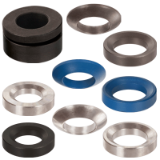 Spherical washers and taper cups