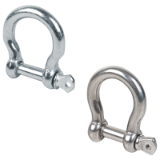 MAE-SCHAE-GF - Shackle, curved, commercial version