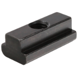 DIN508-MU-LG-10-SW - Nuts similar to DIN 508 for Tee Slots DIN 650, long Version, tempered steel