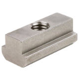 DIN508-MU-LG-A4 - Nuts similar to DIN 508 for Tee Slots DIN 650, long Version, Stainless