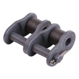 DIN ISO 606-KGL-Z-RK-NR12L-NEPTUNE - Eslabones de cierre para cadenas de rodillos dobles Neptune™ según DIN ISO 606 (ex DIN 8187), resistentes a la corrosión, premium, nº 12/L