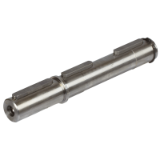 MAE-ABTRIEBSW-EINS-HMD/I-HMD/II - Push-In Output Shafts for Worm Geared Motors HMD/I and HMD/II, Single Sided