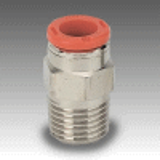 Tappered thread fittings with PTFE