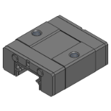E-MLGB_S, E-GMLGB_S - Economy Miniature Liner guide - Short Block - Single Block Product