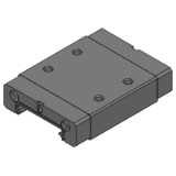 E-MLGWB, E-GMLGWB - Economy Wide Miniature Liner guide - Standard type - Single Block Product