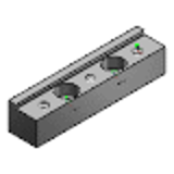 GETA, AGETA, GETE, AGETE - Height Adjusting Blocks for Miniature Slide Guides - Standard Rail Type