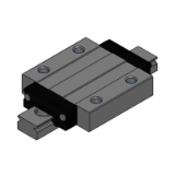 SSELBMZ, SSEL2BMZ, SSELBMZ-MX, SSEL2BMZ-MX - Miniature Linear Guides - Wide Long Blocks - Small Clearance - Standard Grade - Selectable