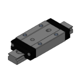SSELBNV, SSELBNV-MX, SSEL2BNV, SSEL2BNV-MX - Miniature Linear Guides - With Dowel Holes, Long Blocks - Light Preload - Precision Grade - Selectable