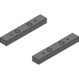 SL-ALG2BE,SH-ALG2BE,SL-ALG2BEL,SH-ALG2BEL - Precision Cleaning Height Adjusting Blocks for Linear Guides -Economy 2 pc.-