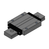 SSELBWMZ, SSEL2BWMZ, SSELBWMZ-MX, SSEL2BWMZ-MX - Miniature Linear Guides - Wide Rails - Wide Long Blocks - Small Clearance - Standard Grade - Selectable