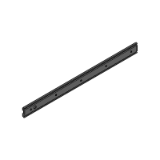 C-SSRN36 - Economy Slide Rails - Medium Load - Stainless Steel Type - Two-Step Slide Rails