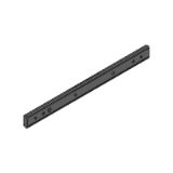C-SSRY27 - Economy Slide Rails - Light Load - Stainless Steel Type - Two-Step Slide Rails