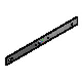 SR36 - Rails de glissières, standard, rails de glissières en deux éléments