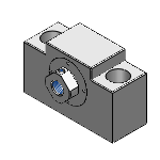 BSWZ,BSWZM - Support Units - Fixed Side, Square - Radial Bearing Type