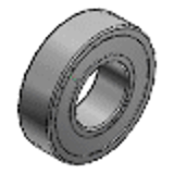 B6_ _ _VV - Deep Groove Ball Bearings - Non-Contact Rubber Seal Type