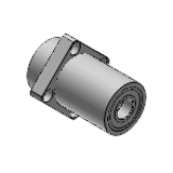 BGFSL - Bearings with Housings - Double Bearings with Long Pilot, Non-Retained, L and S Configurable - Square Type