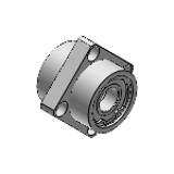 BGFSZ, BAFSZ, SBAFSZ - Bearings with Housings - Inlay Double Bearings with Retaining Ring Type, Dimension Specified - Square Type