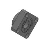 BGSEB, BGSE, SBGSE - Bearings with Housings - Short Double Bearings, Retained - Square