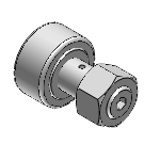 CFAH, CFASH - Cam Followers - Hex Socket Head Cap / Hex Socket on Thread (with Grease Fittings) - Flat Type - No Seal