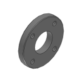 SL-BVFCS, SH-BVFCS, SHD-BVFCS - Precision Cleaning Bearing Cover - Flat Type - Round Flanged