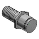 LXCA, PLXCA, SLXCA - Hexagonal Cantilever Pins - Inlay Type - Thread Length Standard, Retaining Ring Type