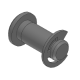 HCDG, HCDGH, SHCDG - Hinge Pins -Retaining Ring Type with Shoulder- L Dimension Standard Type