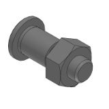 SL-SCLBK,SH-SCLBK,SHD-SCLBK - (Precision Cleaning) Precision Pivot Pins - Lock Nut, with Extra Low Hex Socket Head - Standerd Nut