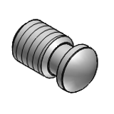 AJPNG - Locating Pins - High Hardness Stainless Steel - R/Tapered/Taper R - Full Threaded
