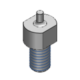 SFNN - Height Adjust Pins - Small Diameter, Threaded